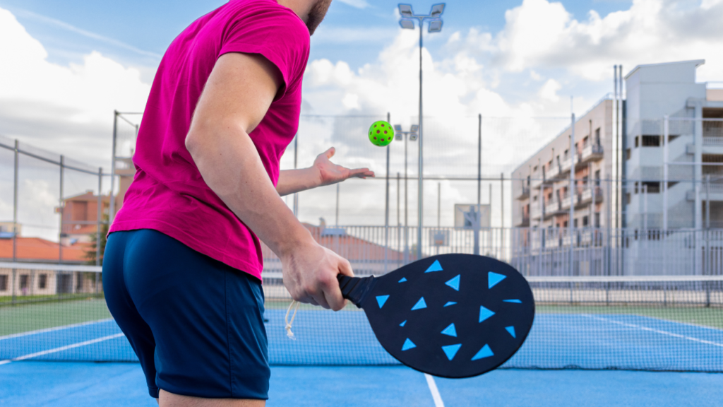 Pickleball Lob Shot