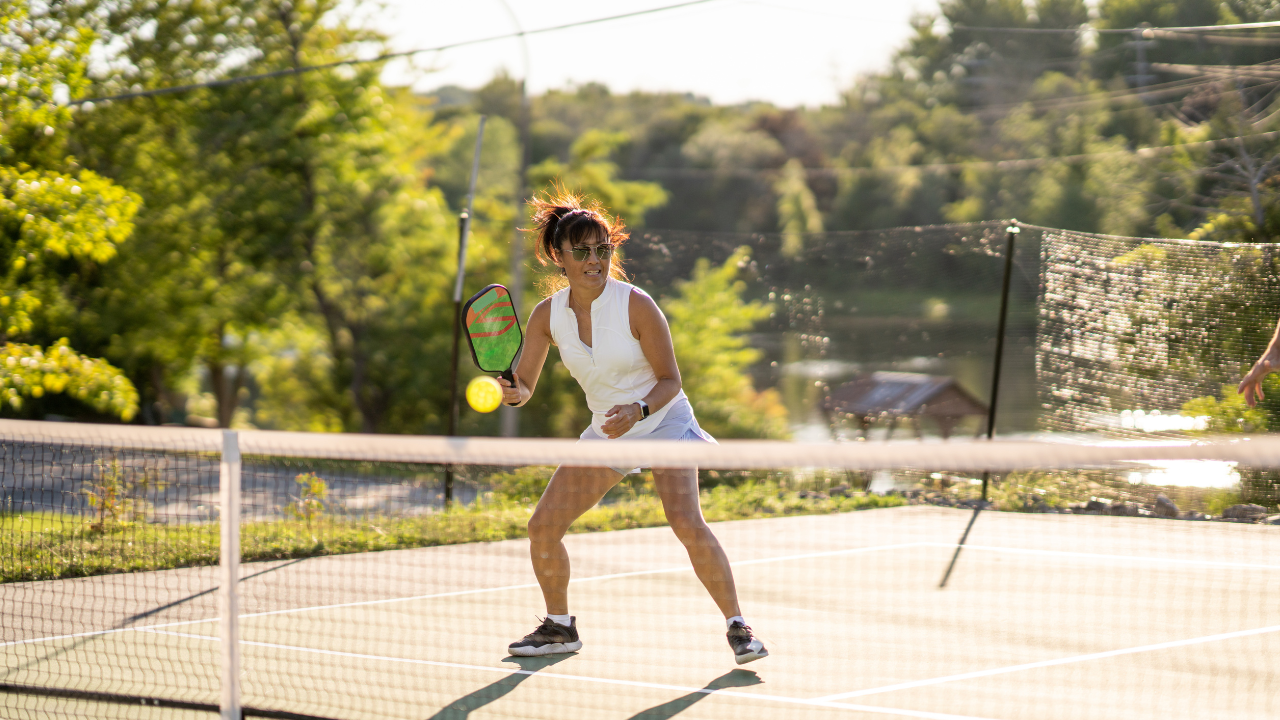 Watch for outgoing pickleball balls