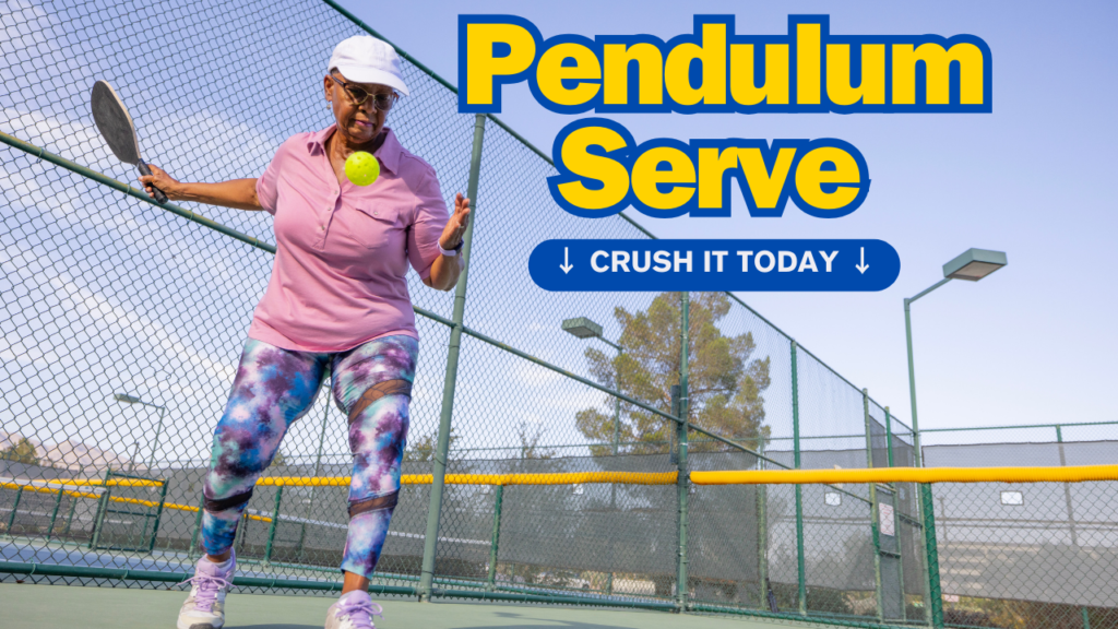 Pickleball Pendulum Serve