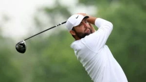 Scottie Scheffler Shows His Skills on the Pickleball Court