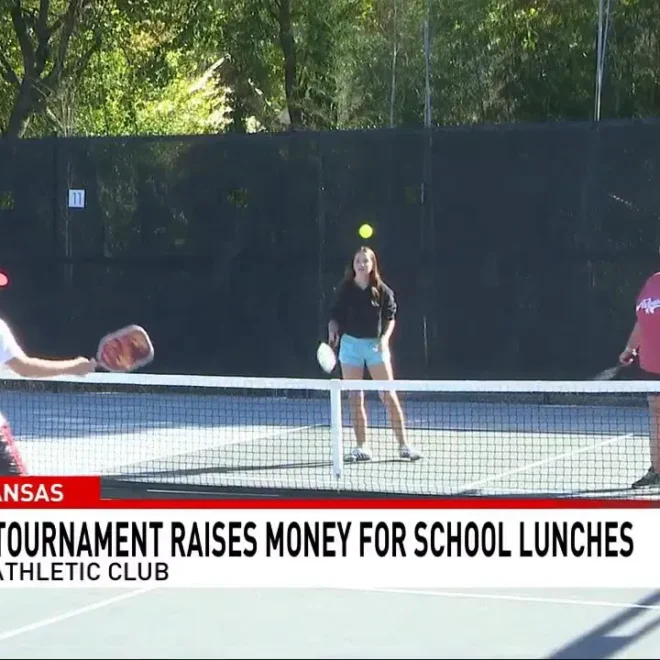 Little Rock Hosts Pickleball Tournament to Clear School Lunch Debts